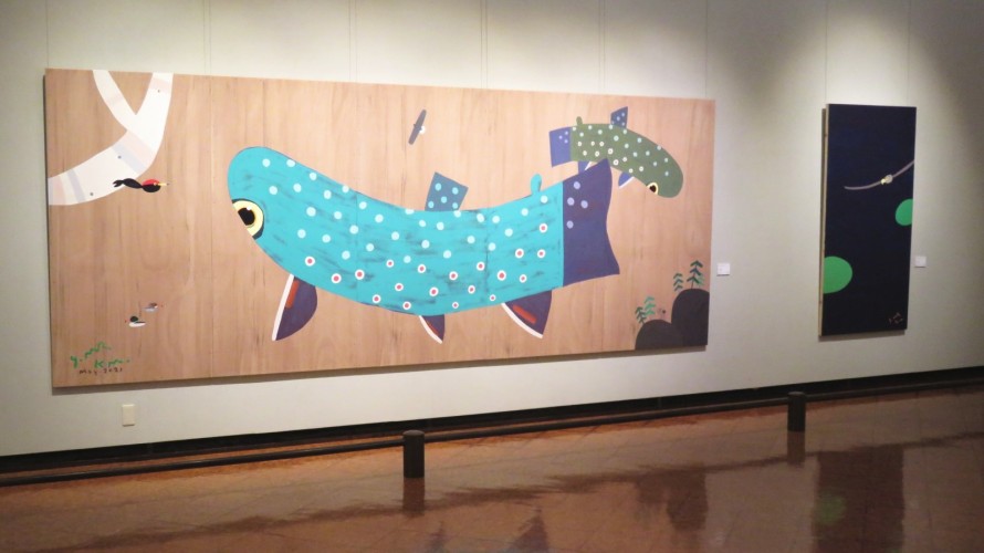 「水と魚、魅惑の世界展」知来要＋村上康成